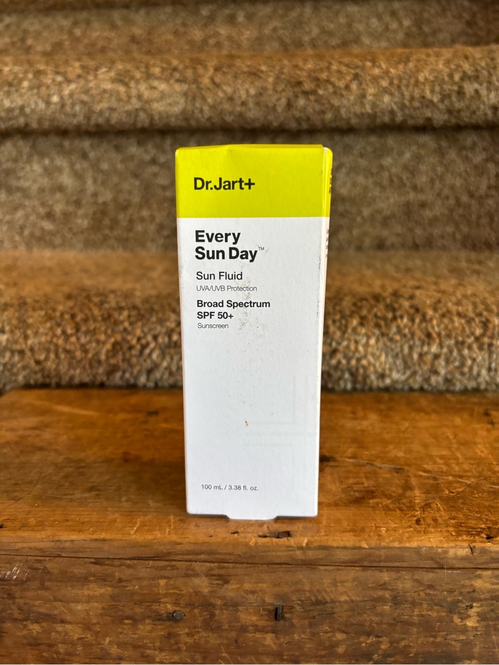 Dr. Jart+ Every Sun Day Sun Fluid SPF 50+ - White & Yellow Box